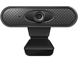 Tris 1080p FullHD USB Webcam met ingebouwde microfoon zwart – Windows & MacOS