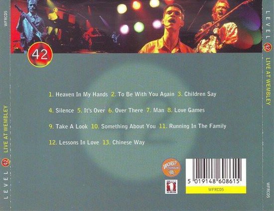 Live At Wembley, Level 42 | CD (album) | Muziek | bol