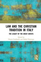Law and Religion - Law and the Christian Tradition in Italy
