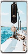 Nokia 6 (2018) Hoesje Transparant TPU Case - Sailing #ffffff