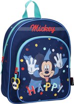 Disney Rugzak Mickey Mouse Happiness 31 X 25 X 9 Cm Blauw