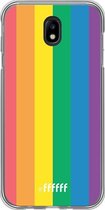 Samsung Galaxy J7 (2017) Hoesje Transparant TPU Case - #LGBT #ffffff