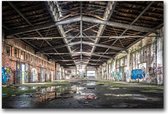 Dibond 50 x 75 cm Urbex Photography.