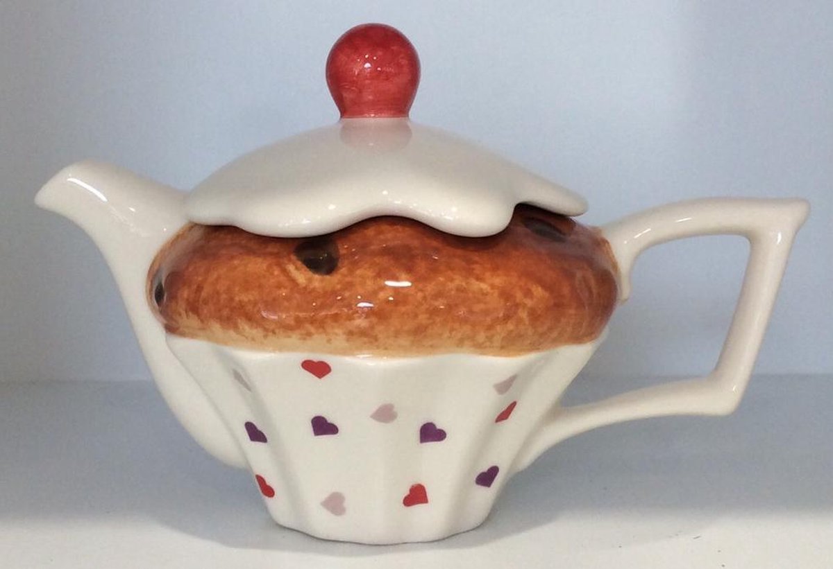 Tea Pottery Teapot Cake 1 Cup