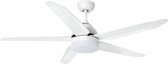 Plafond ventilator Fan 2 wit met afstandsbediening en LED verlichting