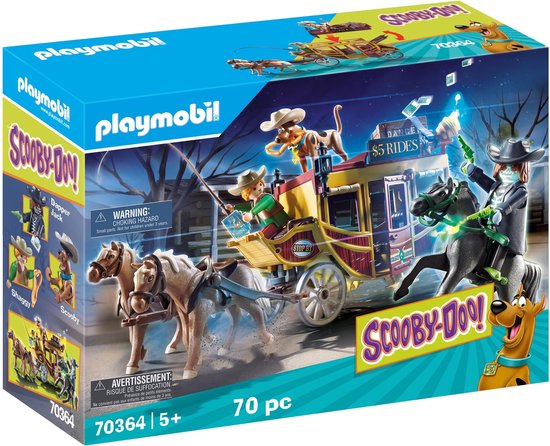 Foto: Playmobil scooby doo in het wilde westen 70364