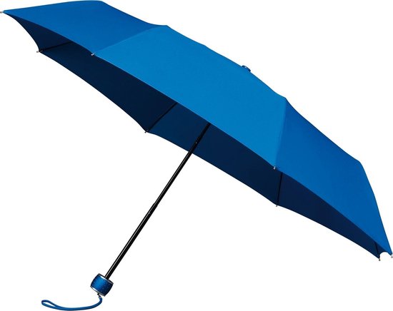 Foto: Minimax opvouwbare paraplu windproof 100 cm lichtblauw