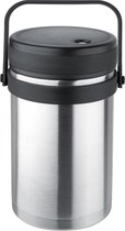 Isosteel Voedselcontainer Rvs 1,5 Liter Zilver 21 Cm