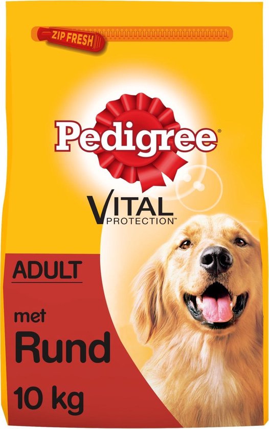 Pedigree adult honden droogvoer - rund - 10 kg