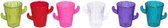 Cuisine Elegance Shotglas Cactus 6 Stuks Multicolor