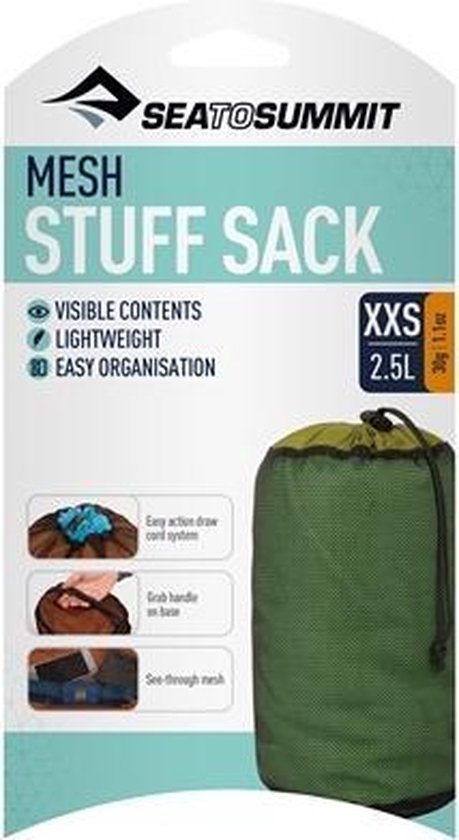 Sea to Summit Ultra-Mesh Stuff Sack 9L Blue-Opbergzak