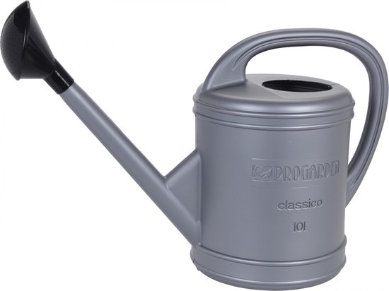 Gieter 55 x 23,5 cm - Zilver - 10 liter