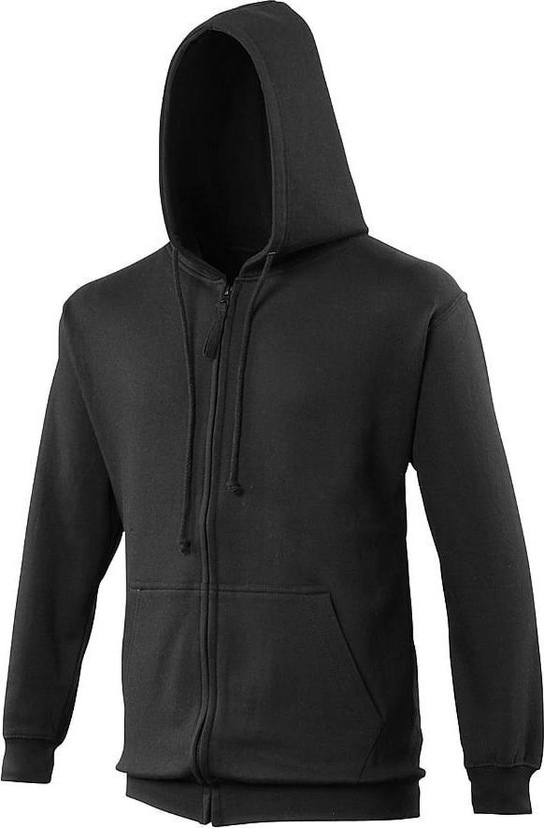 AWDis JH050 Unisex Hoodie - Zwart - Maat XL