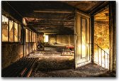 Dibond 70 x 105 cm Urbex Photography.