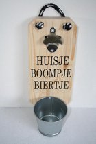 Bieropener - Flesopener - Huisje Boompje Biertje - Cadeau - Vaderdag