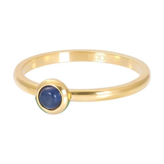Sale Natural stone navy blue - iXXXi - Vulring 2 mm 20 / Gold