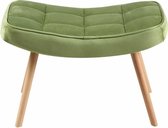 Sortio Home - Fauteuil Ligia - Groen - Velvet