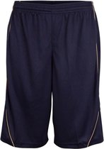 Burned Enkelzijdig Short - Sportbroek - Donkerblauw - M