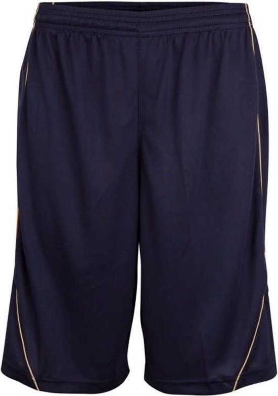 Burned Enkelzijdig Short - Sportbroek - Donkerblauw - M | bol.com