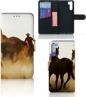 GSM Hoesje OPPO A91 | Reno3 Bookcase Cowboy