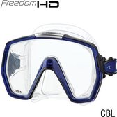 TUSA Snorkelmasker Duikbril Freedom HD M1001 -CBL- transparant/donkerblauw