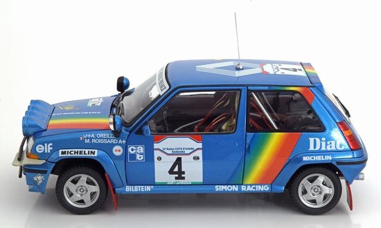 Renault - Supercinq GT Turbo Côte D'Ivoire 1990 - Norev - 1/18 - Autos