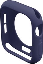 Cover - Case - Geschikt voor Apple Watch Series 44mm - Blauw - Armor Hoesje