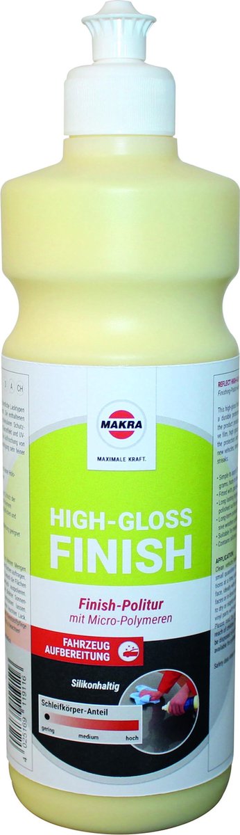 Makra Reflect High Gloss Finish 500ml - polijstpasta - polijstmiddelen - wax