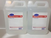Desinfectie middel bevat extra huidverzorging (jerrycan 2x5 liter)