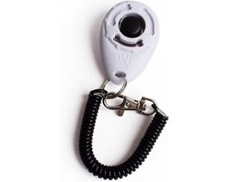 Petshop ACE – Clicker – Hond – Training – Honden training – Met bevestiging - Wit