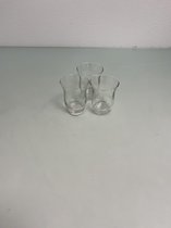Stijlvolle glaasjes (set van 3)