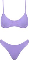 Underwired bikini purple