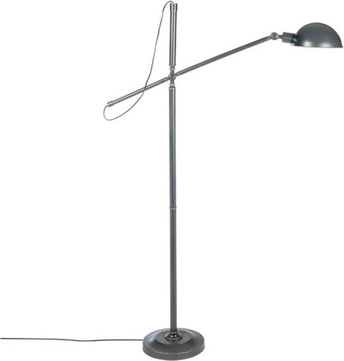 Riverdale vloerlamp Luca 95x25x145 cm - Grijs