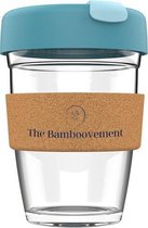 The Bamboovement - Herbruikbare Koffiebeker - Band van Kurk (300ml)