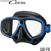 TUSA Snorkelmasker Duikbril Ceos - M-212QB-FB- zwart/blauw