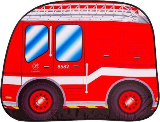 Imaginarium Speeltent Brandweer - Pop Up Tent Brandweerauto - Met Handige  Draagtas | bol.com