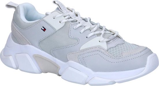 Tommy Hilfiger Chunky Lifestyle Grijze Sneakers Dames 40 | bol.com