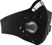 GLAEZ® Sportmasker - Trainingsmasker - Weerstand Masker - Motormasker - Cycling Mask -  Elevation mask - Fietsmasker - Phantom training - Motor masker - Anti Dust - Zwart