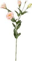 Viv! Home Luxuries Lisianthus mini - zijden bloem - roze - topkwaliteit