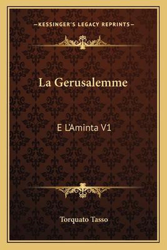 La Gerusalemme - cover