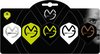 Afbeelding van het spelletje Michael van Gerwen - multipack - 5 sets (15 stuks) logo flights - mvg logo - darts flights