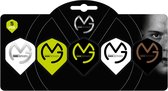 Michael van Gerwen - multipack - 5 sets (15 stuks) logo flights - mvg logo - darts flights