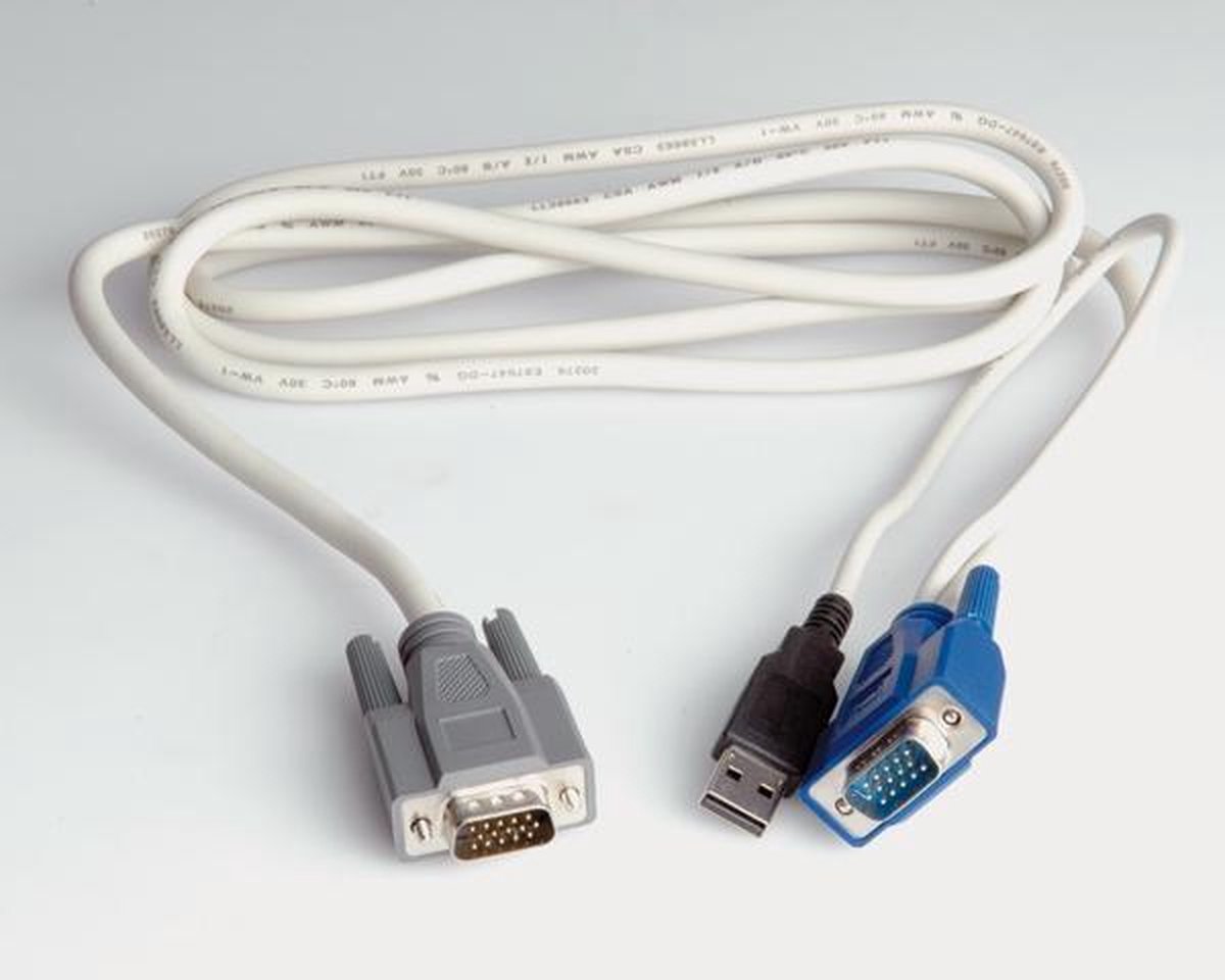 ROLINE KVM-Kabel Switch - PC (USB) 3m