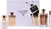 La Femme 100 ml Edp + 10 ml Roll on + 100 ml BL - Prada edp