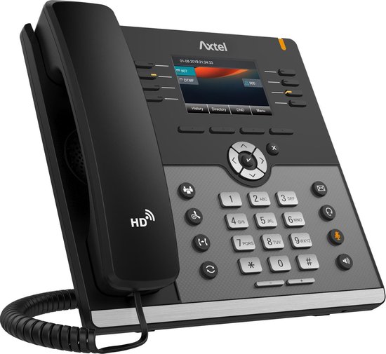 Egoïsme mesh wet Axtel AX-500W - Prime X3 duo Headset - VoIP/Vaste telefoon - 12-SIP lijnen,  Kleur... | bol.com