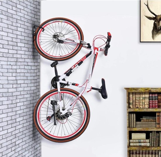 Fiets Ophangsysteem -fietshaak- Muurbeugel fiets- ophangbeugel fiets-Fietsbeugel  muur-... | bol.com