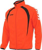 hummel Team Top Full Zip Sportjas - Oranje - Maat 128