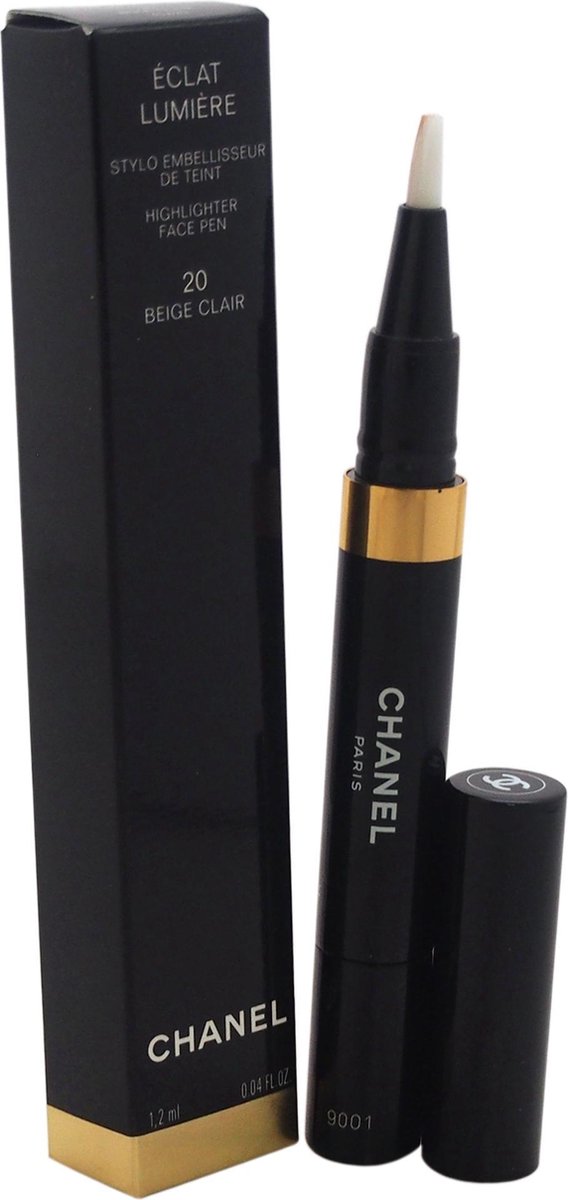 Eclat Lumiere Highlighter Face Pen - # 20 Beige Clair by Chanel for Women -  0.04 oz Highlighter