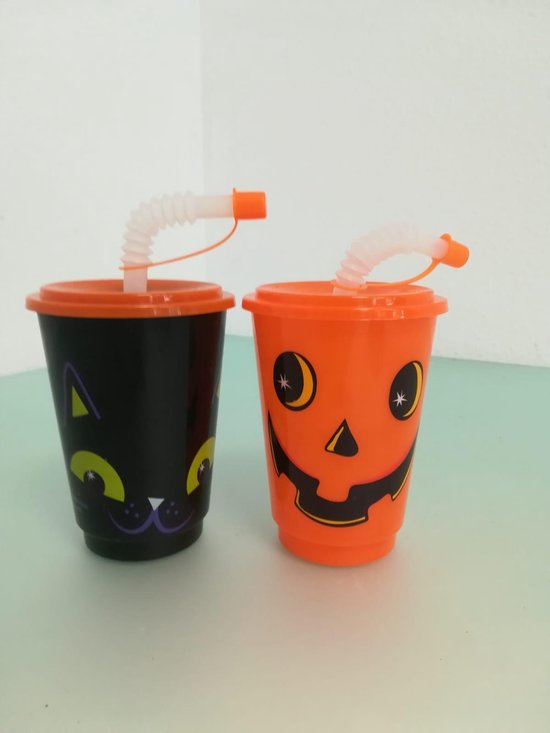 2 leuke diverse Halloween drinkbekers | bol.com