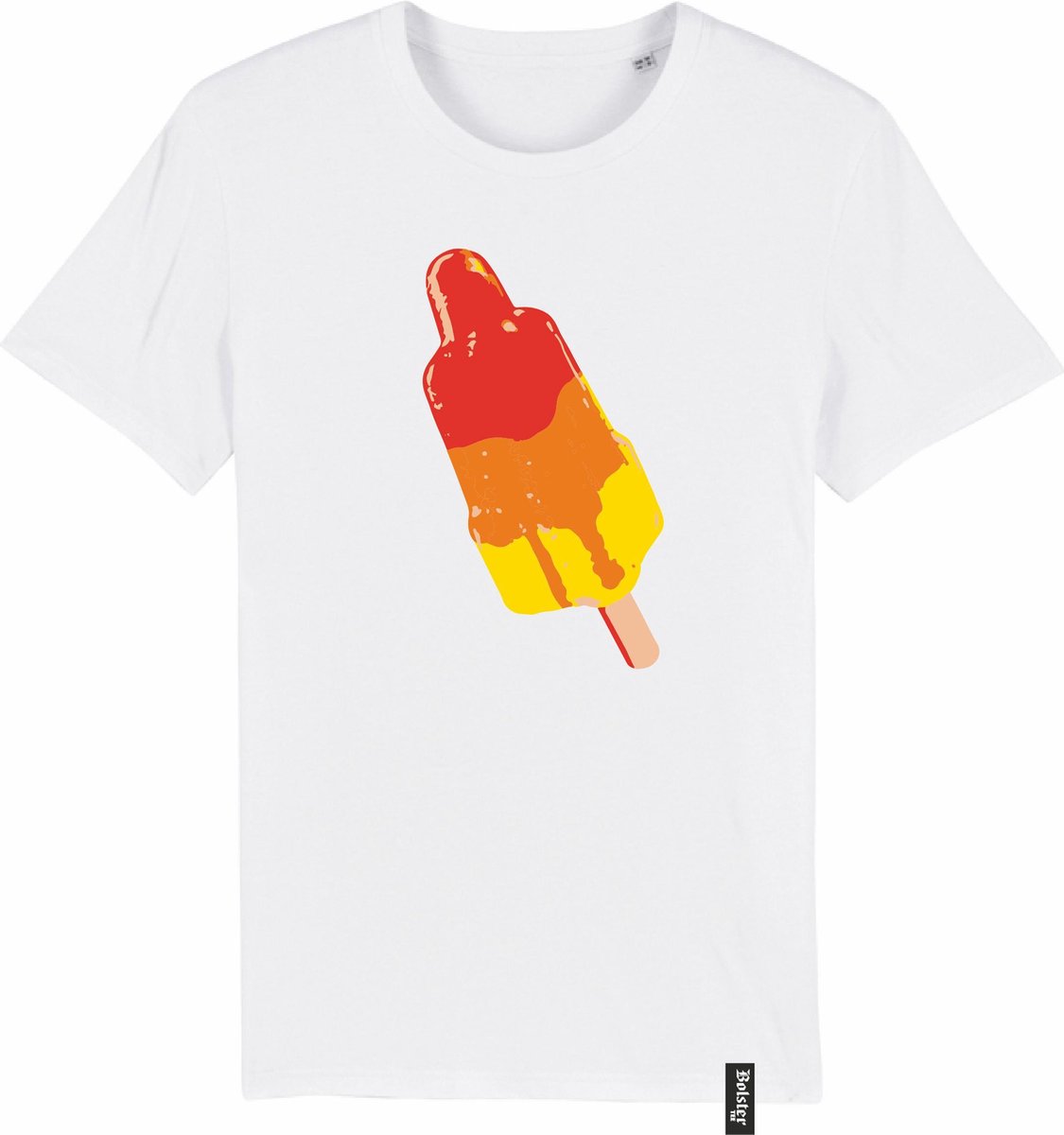 T-shirt | Bolster#0033 - IJssie op wit| Maat: L